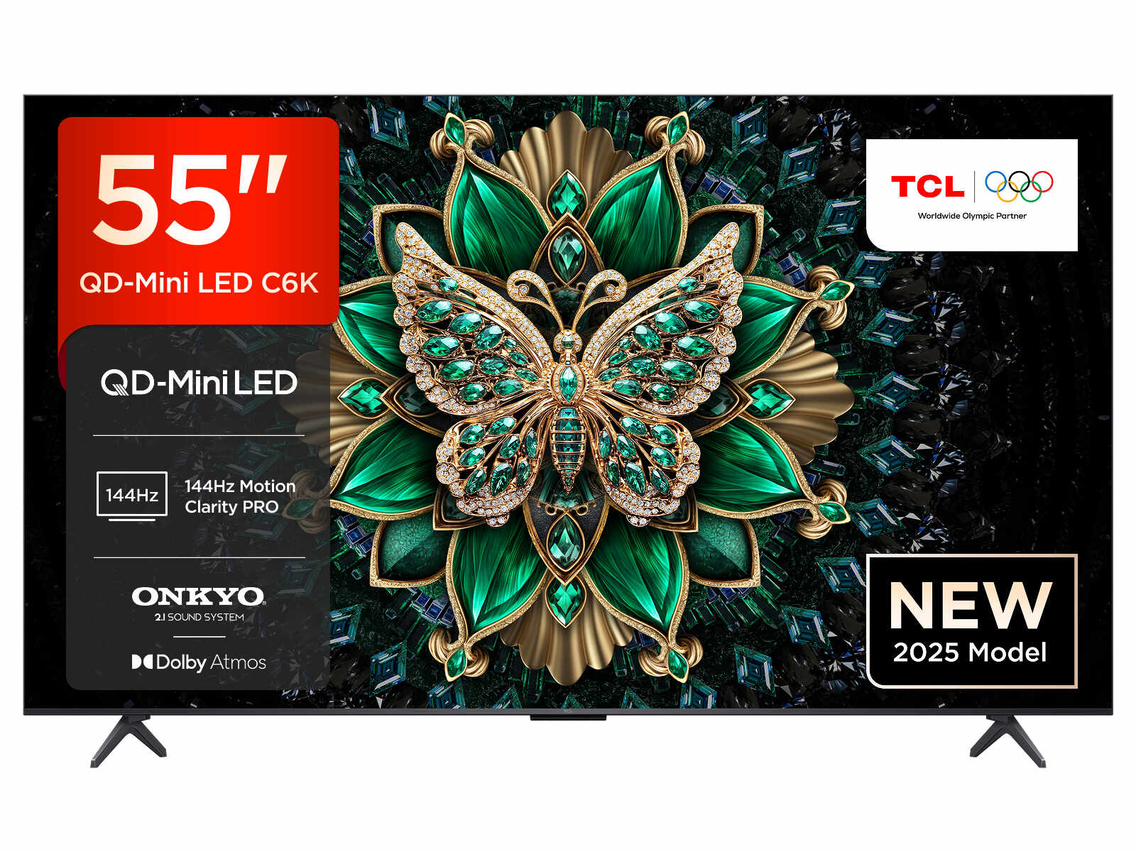 TCL 55C6K 55" Premium QD-Mini LED 4K TV
