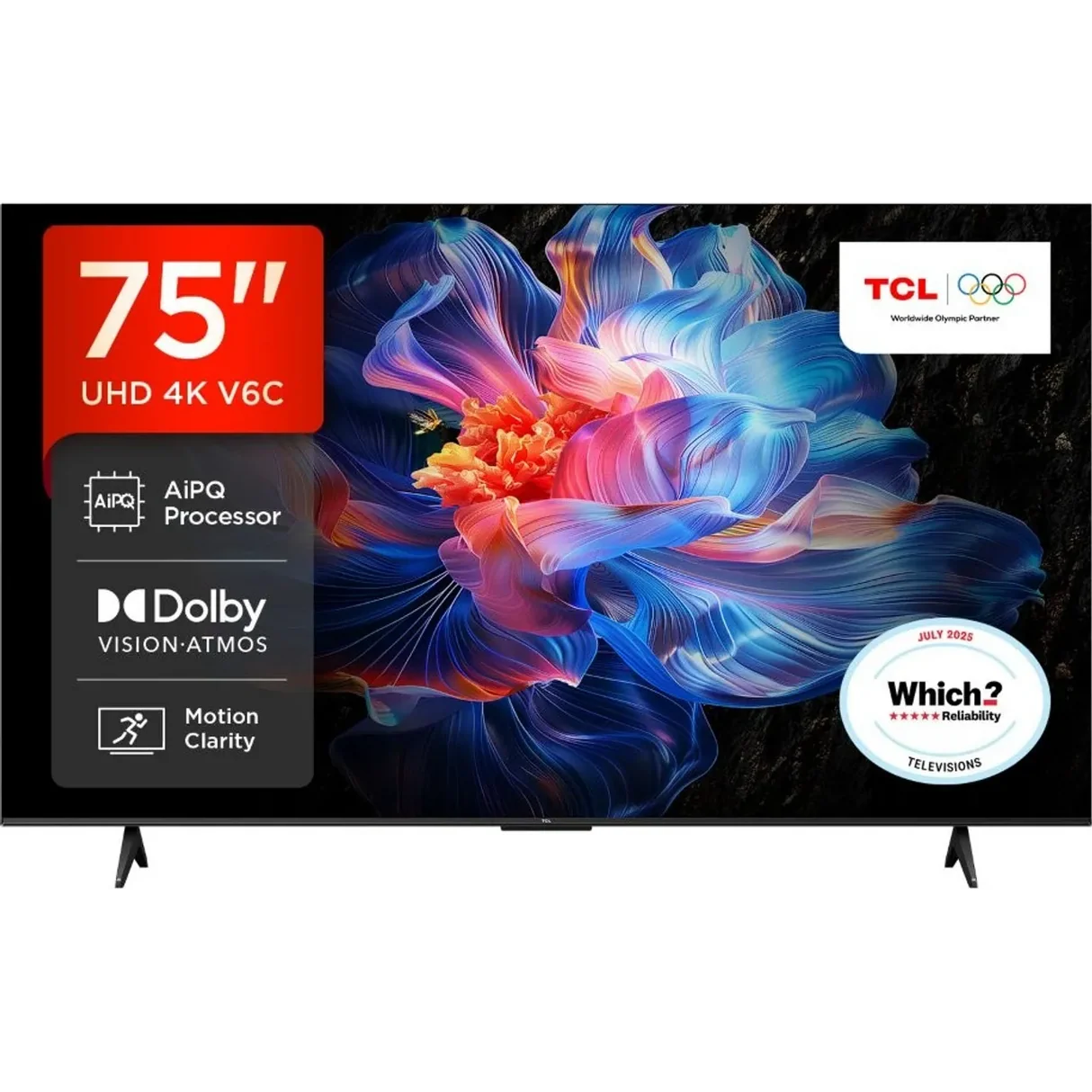 TCL 75V6C 75 Inch 4K UHD Smart TV